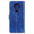 Nokia 5.3 Lommebok-deksel med Magnetisk Lukning - Blå
