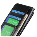 Nokia C200 Lommebok-deksel med Magnetisk Lukning - Svart