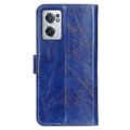 OnePlus Nord CE 2 5G Lommebok-deksel med Magnetisk Lukning - Blå