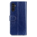 Samsung Galaxy A14 Lommebok-deksel med Magnetisk Lukning - Blå