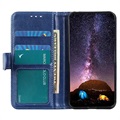 Samsung Galaxy A32 5G/M32 5G Lommebok-deksel med Magnetisk Lukning - Blå