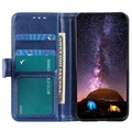 Samsung Galaxy A52 5G, Galaxy A52s Lommebok-deksel med Magnetisk Lukning - Blå
