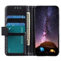 Samsung Galaxy A72 5G Lommebok-deksel med Magnetisk Lukning - Svart