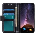 Samsung Galaxy S23 Ultra 5G Lommebok-deksel med Stativ - Svart