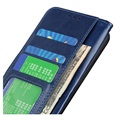 iPhone 13 Mini Lommebok-deksel med Magnetisk Lukning - Blå