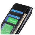 iPhone 14 Lommebok-deksel med Magnetisk Lukning - Svart