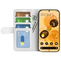 Google Pixel 7 Pro Lommebok-deksel med Magnetisk Lukning - Hvit