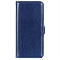 Nokia C32 Lommebok-deksel med Magnetisk Lukning - Blå