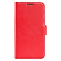 Samsung Galaxy M13 Lommebok-deksel med Magnetisk Lukning - Rød