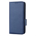 Xiaomi 12/12X Lommebok-deksel med Magnetisk Lukning - Blå
