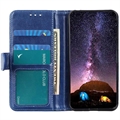 iPhone 15 Pro Max Lommebok-deksel med Magnetisk Lukning - Blå