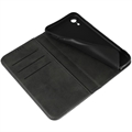 iPhone XR Retro Lommebok-deksel med Magnetisk Lukning - Svart