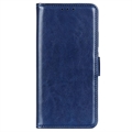 Motorola Moto G53/G13/G23 Lommebok-deksel med Stativ - Blå