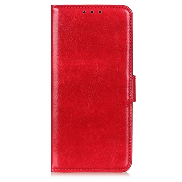 OnePlus 11 Lommebok-deksel med Stativ - Rød