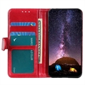 OnePlus 11 Lommebok-deksel med Stativ - Rød