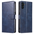 Samsung Galaxy A04s/A13 5G Lommebok-deksel med Stativ - Blå