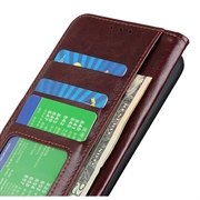 OnePlus Nord 5 Lommebokveske med Stativ - Brun