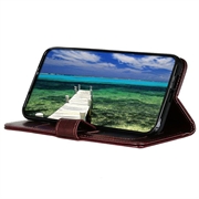 OnePlus Nord 5 Lommebokveske med Stativ - Brun