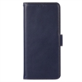OnePlus 11 Lommebok-deksel i Lær med RFID - Blå