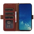 OnePlus Nord CE 3 Lite/N30 Lommebok-deksel i Lær med RFID - Kaffe