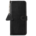 Sony Xperia 1 V Lommebok-deksel i Lær med RFID - Svart