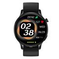 Watch3 pro 1,3" AMOLED smartklokke med metalldeksel Bluetooth samtalearmbånd for kvinner med pulsmåling - svart