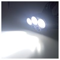 Vannavstøtende Super Bright LED Hodelykt 5000LM - 3x T6, 2x XPE
