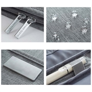 Vannbestandig reiselommebok og kortholder med håndtak