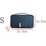 Vannbestandig reiselommebok og kortholder med håndtak