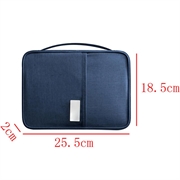 Vannbestandig reiselommebok med håndtak - L - Svart