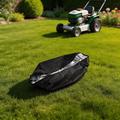 Vanntett deksel til robotgressklipper i 600D Oxford-stoff – 56 x 43 x 31cm – svart/oransje