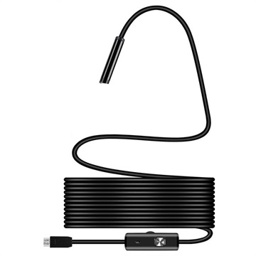 Vanntett 7mm MicroUSB Inspeksjonskamera - IP67 - 1m