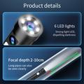 Vanntett 8 mm endoskopkamera for iPhone, iPad, smarttelefoner, nettbrett - 1m