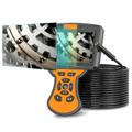 Vanntett 8mm Endoskop-kamera med 6 LED lys M50 - 5m - Oransje