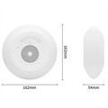 Vanntett Flytende Bluetooth-høyttaler med RGB LED Lys MC-109