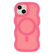 iPhone 15 Plus/14 Plus Bølgekant magnetisk hybrid-deksel