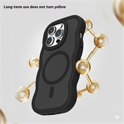 iPhone 16 Pro Max Bølgekant magnetisk hybrid-deksel