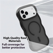 iPhone 17 Pro Max Bølgekant magnetisk hybrid-deksel