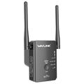 Wavlink WS-WN578R2-B N300 WiFi-forsterker / ruter med to antenner - svart