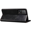 Xiaomi 11T/11T Pro Waxy Series Lommebok-deksel - Svart