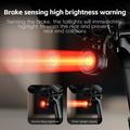 West Biking Smart magnetisk bremsesensor baklys til sykkel