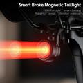 West Biking Smart magnetisk bremsesensor baklys til sykkel