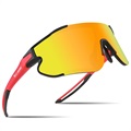 West Biking Unisex Polariserte Sport Solbriller - Rød