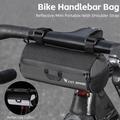 West Biking YP0707361 Refleksveske til sykkelstyret med skulderrem - 1l