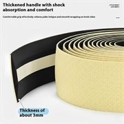 West Biking YP0804082 Antiskli-håndtakstape til landeveissykkel - gul