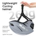 West Biking YP1602505 Sykkelhjelm med. LED-baklys - svart