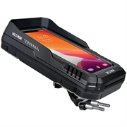 Wild Man FK1 vanntett sykkelveske til mobiltelefon med 360° roterende aluminiumsfeste - 4.7-6.7" - svart