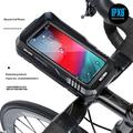 Wild Man FK1 vanntett sykkelveske til mobiltelefon med 360° roterende aluminiumsfeste - 4.7-6.7" - svart