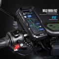 Wild Man FK2 sykkelholder til mobiltelefon med 360° roterbar aluminiumsfeste - 0.6l - svart