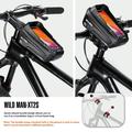 Wild Man XT2S sykkelveske til mobiltelefon med berøringsskjermvindu - 4.7-6.7" - svart